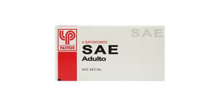 SAE Adulto 6 supositorios